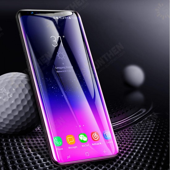 0.3mm All Screen Arc-surface Tempered Glass Screen Protector for Samsung Galaxy S9