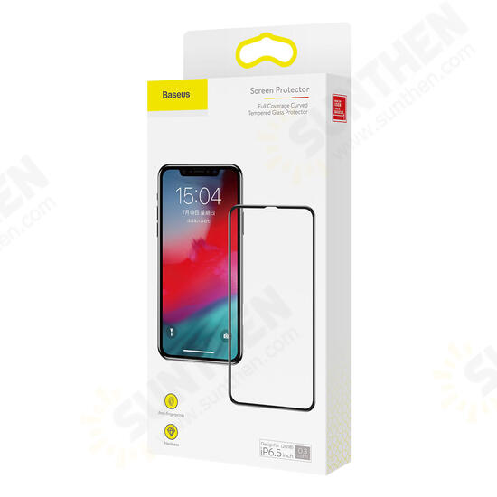 0.3mm Full Glass Clear/Anti Blue Ray Light Scratch Resistant Tempered Glass Screen Protector For iPhone XS Max/iPhone 11 Pro Max