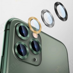 2 in 1 Tempered + Metal Circle Ring Anti-scratch Phone Lens Protector for iPhone 11 Pro / iP 11 Pro Max 2 in 1 Tempered + Metal Circle Ring Anti-scratch Phone Lens Protector for iPhone 11 Pro / iP 11 Pro Max