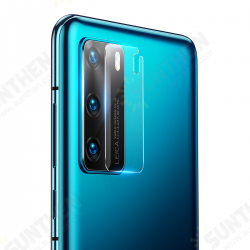 2PCS Anti-Scratch Ultra-Thin HD Clear Soft Tempered Glass Phone Lens Protector for HUAWEI P40