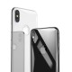 4D Arc Edge 0.3mm 9H Back Tempered Glass Film for iPhone X