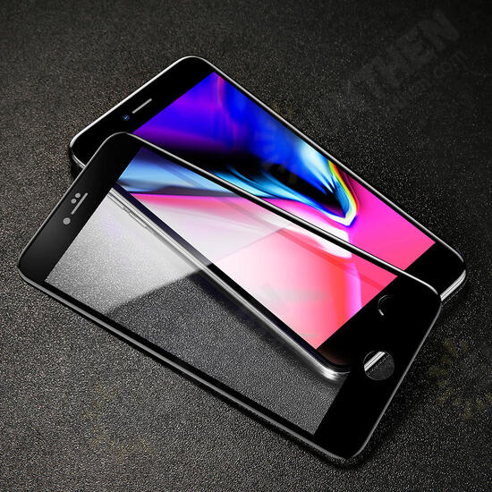 True 7D Curved Edge Clear Explosion Proof Tempered Glass Screen Protector For iPhone 7 Plus/8 Plus