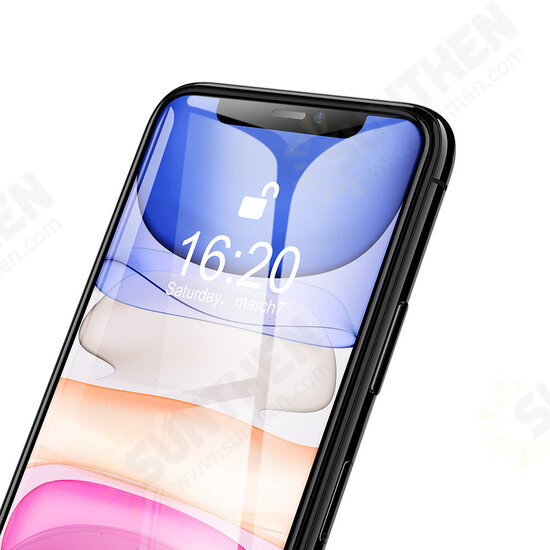 BW-AY1 2pcs 0.23mm 3D Soft Curved Edge Full Cover Scratch Resistant Tempered Glass Screen Protector For iPhone XS Max/ For iPhone 11 Pro Max BW-AY1 2pcs 0.23mm 3D Soft Curved Edge Full Cover Scratch Resistant Tempered Glass Screen Protector For iPhone XS Max/ For iPhone 11 Pro Max