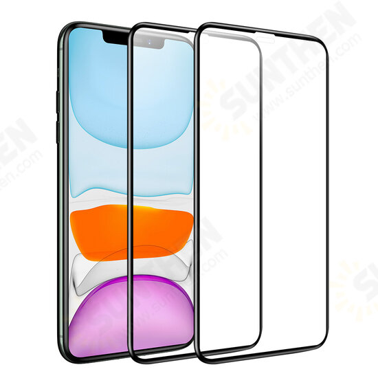 BW-AY1 2pcs 0.23mm 3D Soft Curved Edge Full Cover Scratch Resistant Tempered Glass Screen Protector For iPhone XS Max/ For iPhone 11 Pro Max BW-AY1 2pcs 0.23mm 3D Soft Curved Edge Full Cover Scratch Resistant Tempered Glass Screen Protector For iPhone XS Max/ For iPhone 11 Pro Max