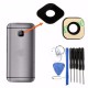 Camera Lens Film Lens Cover Rear Camera Cover Chassis Kit for HTC ONE M9