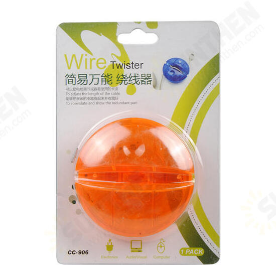 Circular Wire Twister Bobbin Winder Cable Holder For Cable Random