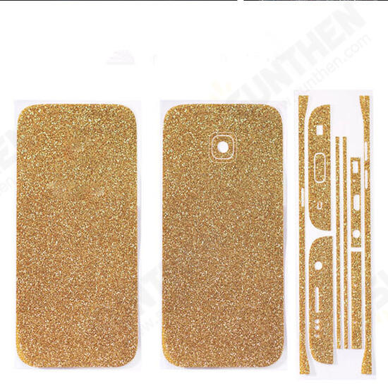 Colorful Scrub Flashing Diamond Body Phone Skin Sticker Protection For Samsung Galaxy S6 Edge Plus Colorful Scrub Flashing Diamond Body Phone Skin Sticker Protection For Samsung Galaxy S6 Edge Plus