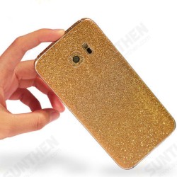 Colorful Scrub Flashing Diamond Body Phone Skin Sticker Protection For Samsung Galaxy S6 Edge Plus