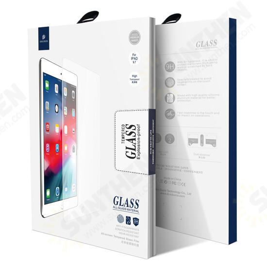 Tempered Glass Screen Protector For iPad 2018/iPad 2017/iPad Air 2/iPad Air/iPad Pro 9.7inch/iPad 2/3/4