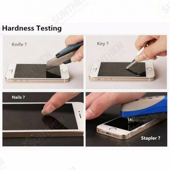 0.26mm Front + Back 9H Hardness 2.5D Explosion Proof Tempered Glass Protectors For iPhone 6/6S