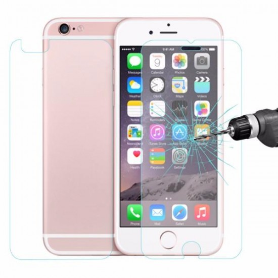0.26mm Front + Back 9H Hardness 2.5D Explosion Proof Tempered Glass Protectors For iPhone 6/6S