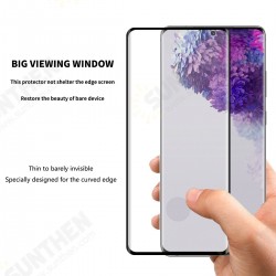 9H 3D Curved Edge Full Glue Full Coverage Anti-Explosion Tempered Glass Screen Protector for Samsung Galaxy S20 / Galaxy S20 5G 2020