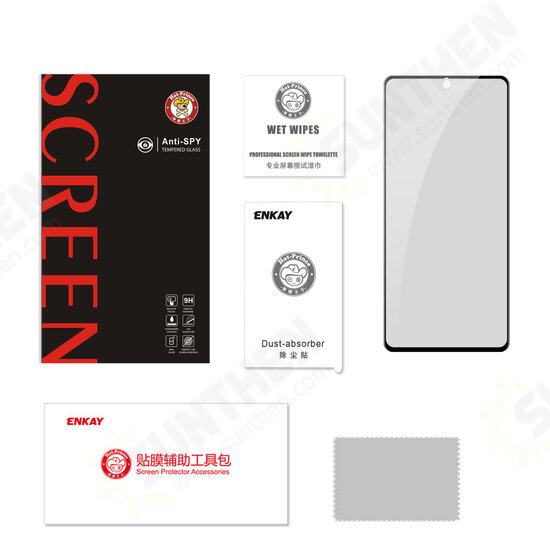 9H 6D Anti-explosion Anti-peeping Hot Blending Full Coverage Tempered Glass Screen Protector for Xiaomi Redmi Note 9S / Redmi Note 9 Pro Non-original 9H 6D Anti-explosion Anti-peeping Hot Blending Full Coverage Tempered Glass Screen Protector for Xiaomi Redmi Note 9S / Redmi Note 9 Pro Non-original