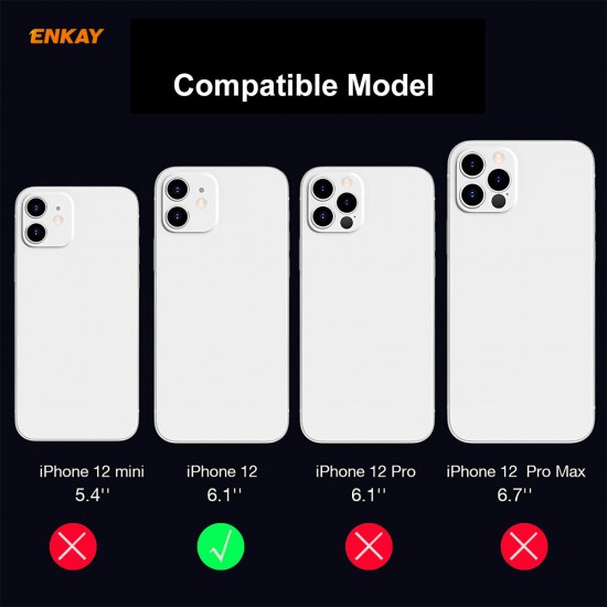 For iPhone 12 3D Anti-Scratch Ultra-Thin HD Clear Soft Tempered Glass Phone Camera Lens Protector