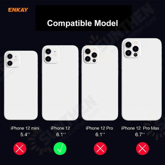 For iPhone 12 3D Anti-Scratch Ultra-Thin HD Clear Soft Tempered Glass Phone Camera Lens Protector