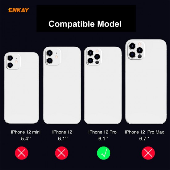 For iPhone 12 Pro 3D Anti-Scratch Ultra-Thin HD Clear Soft Tempered Glass Phone Camera Lens Protector