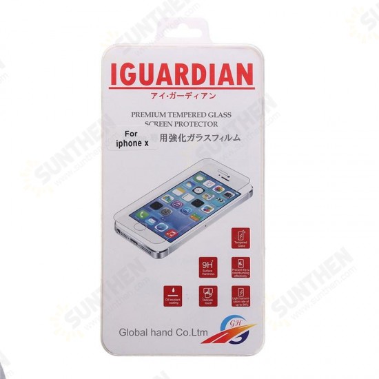 Edge To Edge 9H Tempered Glass Screen Protector For iPhone XS/X/8/8 Plus