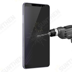 0.26mm 2.5D Curved Edge Anti Spy Tempered Glass Screen Protector For Samsung Galaxy A8 2018