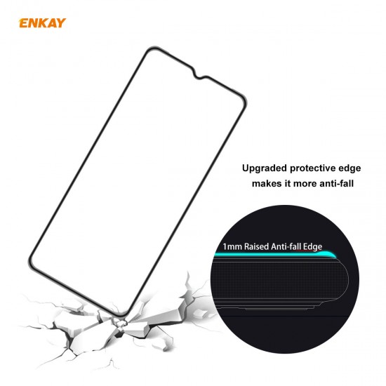 1/2/5 Pcs for Samsung Galaxy A12 Front Flim 9H Anti-Explosion Hot Blending Full Glue Full Coverage Tempered Glass Screen Protector