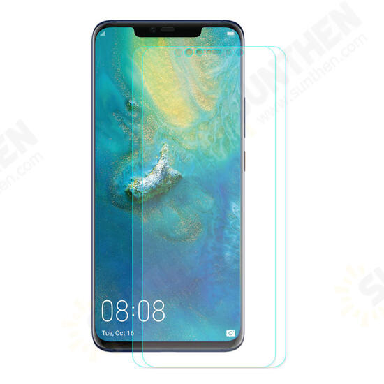 2PCS Anti-explosion HD Clear Tempered Glass Screen Protector for Huawei Mate 20 Pro