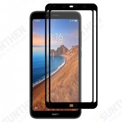 2pcs 9H Anti-explosion Full Coverage Full Glue Tempered Glass Screen Protector for Xiaomi Redmi 7A Non-original