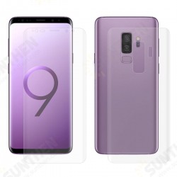3D Curved Edge Hot Bending Front & Back PET Screen Protector For Samsung Galaxy S9 Plus