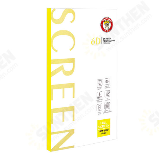 6D Curved Edge Screen Protector For iPhone XR Full Screen Coverage Tempered Glass Film