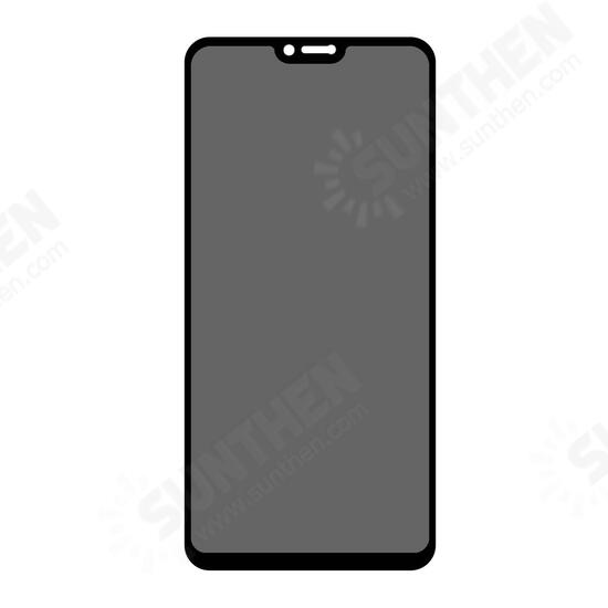 9H 2.5D Full Coverage Anti-peeping Anti-explosion Tempered Glass Screen Protector for Xiaomi Mi8 Lite Non-original