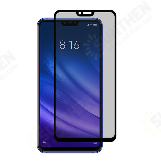 9H 2.5D Full Coverage Anti-peeping Anti-explosion Tempered Glass Screen Protector for Xiaomi Mi8 Lite Non-original