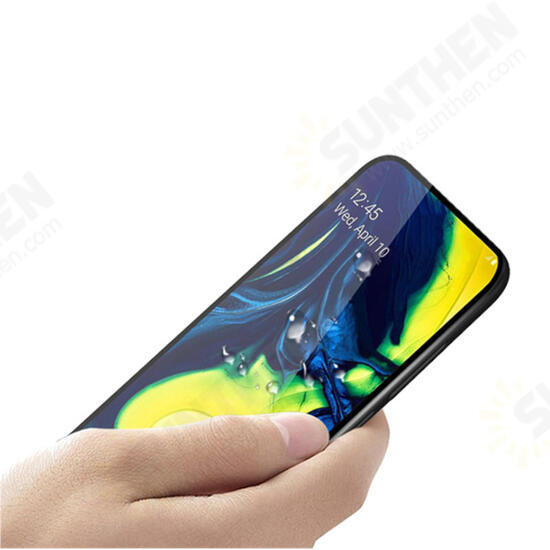 Anti-Explosion Full Glue 2.5D Curved Edge Tempered Glass Screen Protector for Samsung Galaxy A80 2019