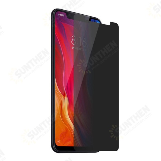 Anti-peeping Tempered Glass Screen Protector for Xiaomi Mi 8 Mi8 / Mi 8 Explorer / Mi 8 Pro Non-original Anti-peeping Tempered Glass Screen Protector for Xiaomi Mi 8 Mi8 / Mi 8 Explorer / Mi 8 Pro Non-original