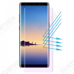 Clear Tempered Glass Screen Protector For Samsung Galaxy Note 8 3D Curved Edge Anti Blue Light