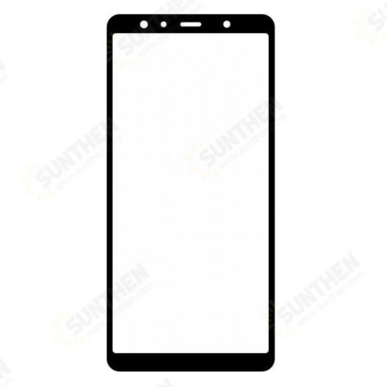 Full Glue 2.5D Curved Edge Tempered Glass Screen Protector For Samsung Galaxy A7 2018