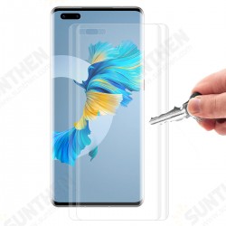 For Huawei Mate 40 Pro / 40 Pro+ / 40 RS Front Film High Definition 3D Curved Edge Hot Blending Full Coverage Anti-Scratch Soft PET Screen Protector For Huawei Mate 40 Pro / 40 Pro+ / 40 RS Front Film High Definition 3D Curved Edge Hot Blending Full Coverage Anti-Scratch Soft PET Screen Protector