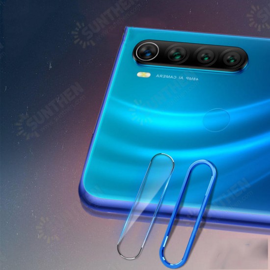 Anti-Explosion Tempered Glass Screen Protector + Blue Metal Circle Ring Phone Lens Protector + Tempered Glass Rear Phone Lens Protector Anti-Explosion Tempered Glass Screen Protector + Blue Metal Circle Ring Phone Lens Protector + Tempered Glass Rear Phone Lens Protector