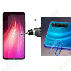 Anti-Explosion Tempered Glass Screen Protector + Blue Metal Circle Ring Phone Lens Protector + Tempered Glass Rear Phone Lens Protector Anti-Explosion Tempered Glass Screen Protector + Blue Metal Circle Ring Phone Lens Protector + Tempered Glass Rear Phone Lens Protector