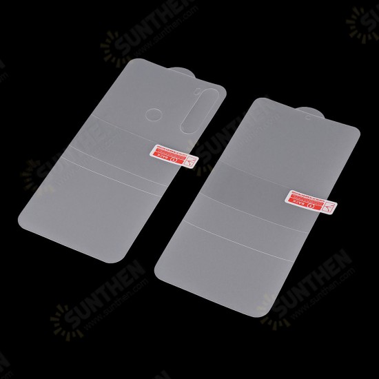 For Xiaomi Redmi Note 8 Front+Back Hydrogel Film HD Full Cover Anti-Scratch Soft Screen Protector Non-original For Xiaomi Redmi Note 8 Front+Back Hydrogel Film HD Full Cover Anti-Scratch Soft Screen Protector Non-original