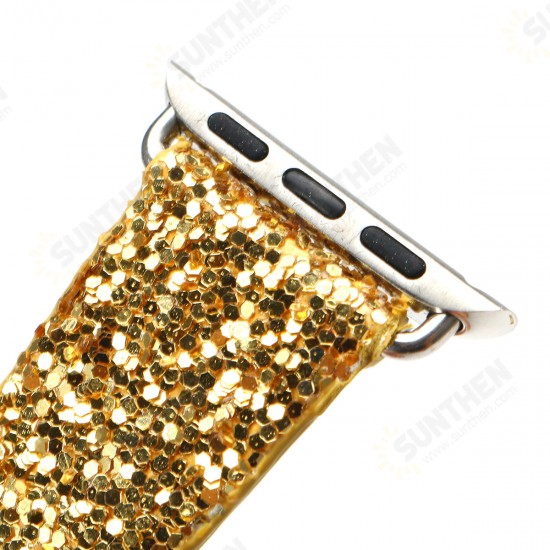 Glitter Watch Band Replacement For Apple Watch Series 1 38mm/42mm Glitter Watch Band Replacement For Apple Watch Series 1 38mm/42mm