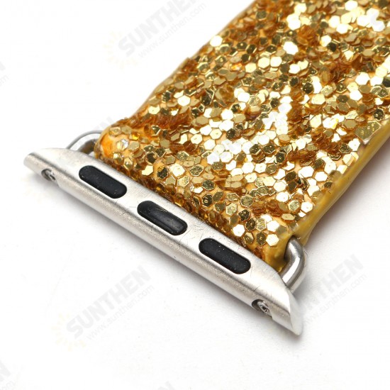 Glitter Watch Band Replacement For Apple Watch Series 1 38mm/42mm Glitter Watch Band Replacement For Apple Watch Series 1 38mm/42mm