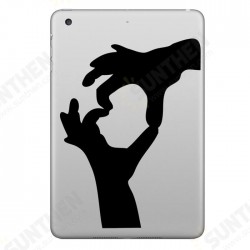 Double Hands Decorative Decal Removable Bubble Free Sticker For iPad 9.7 Inch Double Hands Decorative Decal Removable Bubble Free Sticker For iPad 9.7 Inch