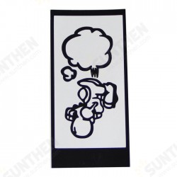 Farting Decorative Decal Removable Bubble Self-adhesive Sticker For iPad 7.9 Inch Farting Decorative Decal Removable Bubble Self-adhesive Sticker For iPad 7.9 Inch