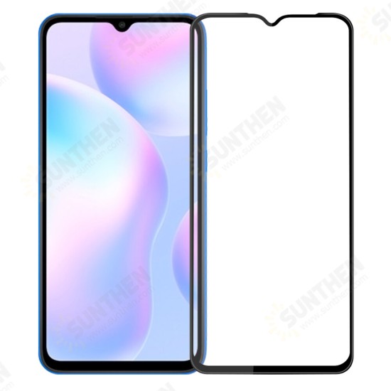 3D Curved Edge 9H Anti-Explosion Anti-Blue Ray Full Coverage Tempered Glass Screen Protector for Xiaomi Redmi 9A / Xiaomi Redmi 9C Non-original