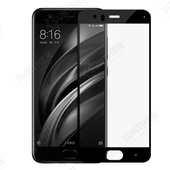 9H Diamond Anti-Explosion Full Cover Tempered Glass Screen Protector For Xiaomi Mi 6