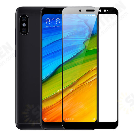 9H Diamond Anti-Explosion Full Cover Tempered Glass Screen Protector For Xiaomi Redmi Note 5 Non-original