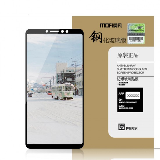 9H Diamond Anti-explosion Full Cover Tempered Glass Screen Protector for Xiaomi Mi Max 3 Non-original
