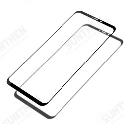2.5D Curved Edge AGC Tempered Glass Screen Protector For Samsung Galaxy A9 2018 Full Screen Film