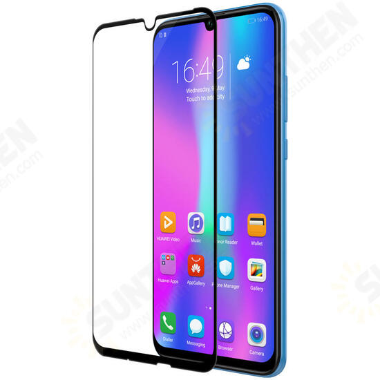 CP+MAX 3D Full Coverage Anti-explosion Tempered Glass Screen Protector for Huawei Honor 10 Lite / Huawei P Smart (2019)