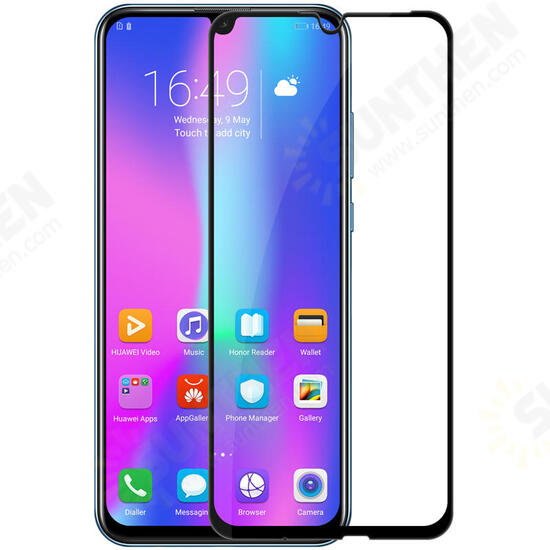 CP+MAX 3D Full Coverage Anti-explosion Tempered Glass Screen Protector for Huawei Honor 10 Lite / Huawei P Smart (2019)