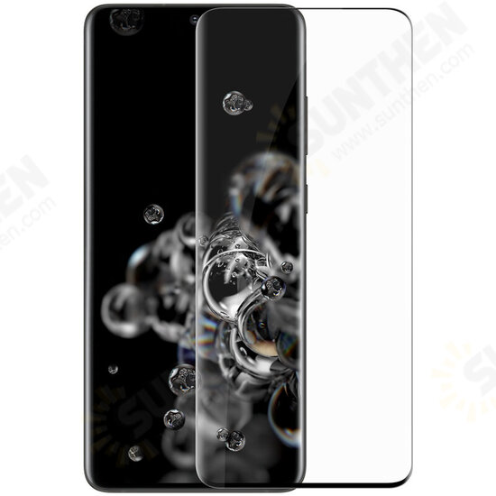 DS+MAX 3D 9H Anti-explosion Full Glue Full Coverage Tempered Glass Screen Protector with Applicator Kit for Samsung Galaxy S20 Ultra / Galaxy S20 Ultra 5G 2020 DS+MAX 3D 9H Anti-explosion Full Glue Full Coverage Tempered Glass Screen Protector with Applicator Kit for Samsung Galaxy S20 Ultra / Galaxy S20 Ultra 5G 2020