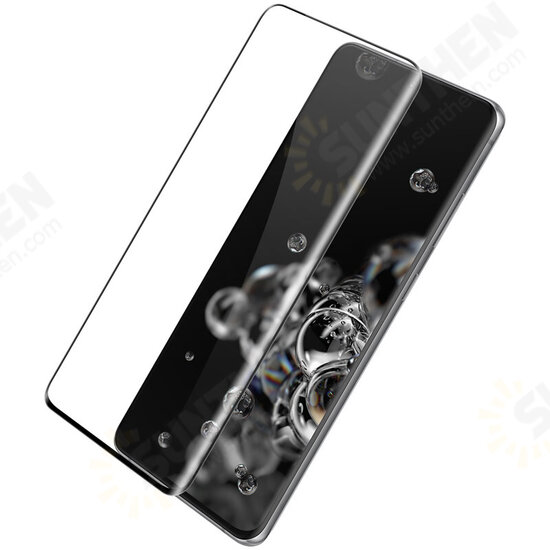 DS+MAX 3D 9H Anti-explosion Full Glue Full Coverage Tempered Glass Screen Protector with Applicator Kit for Samsung Galaxy S20 Ultra / Galaxy S20 Ultra 5G 2020 DS+MAX 3D 9H Anti-explosion Full Glue Full Coverage Tempered Glass Screen Protector with Applicator Kit for Samsung Galaxy S20 Ultra / Galaxy S20 Ultra 5G 2020